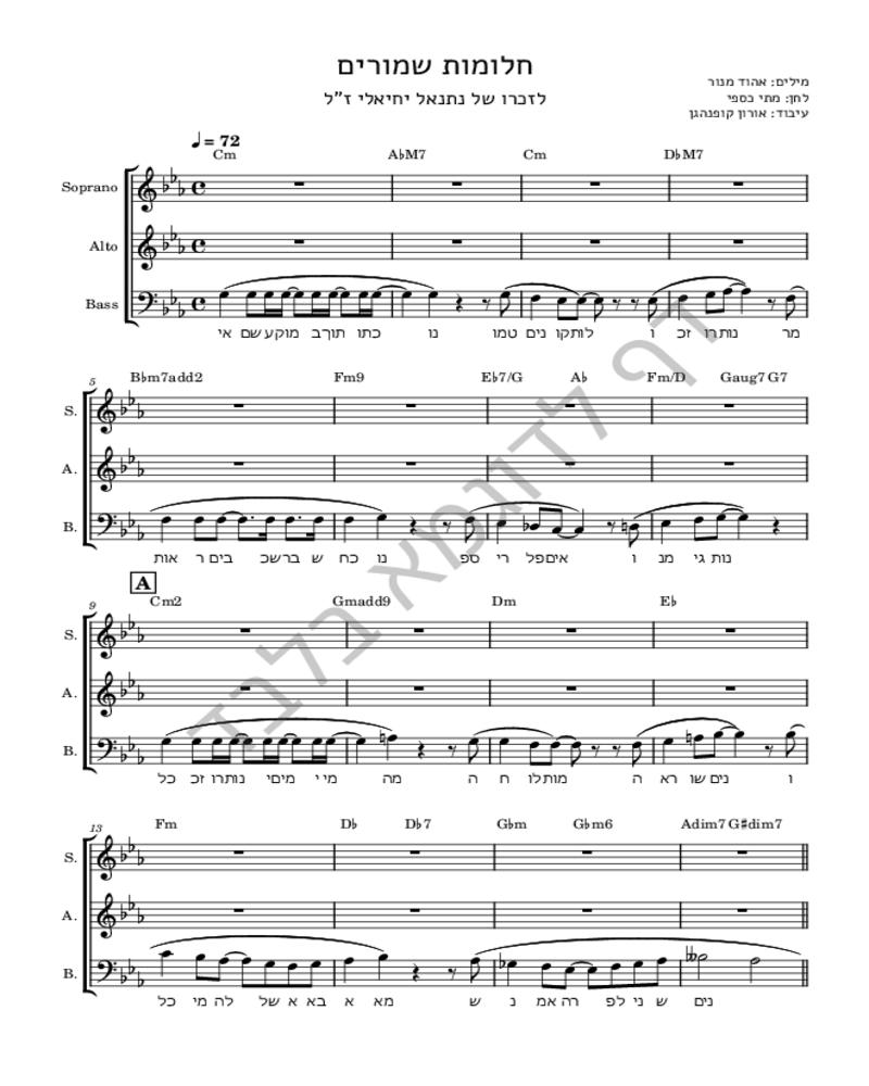 חלומות שמורים-image